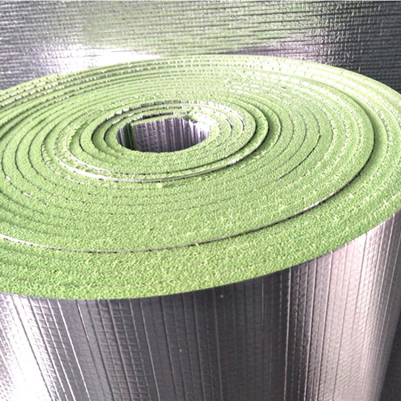 Foam Adhesive Fireproof Insulation With Aluminum Foil Backed XPE - PAIDU