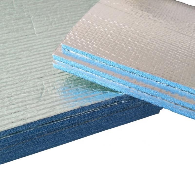 Aluminum Foil Heat Reflective XPE Foam Sheet Moisture Resistant Film For Custom Automobile Building - PAIDU